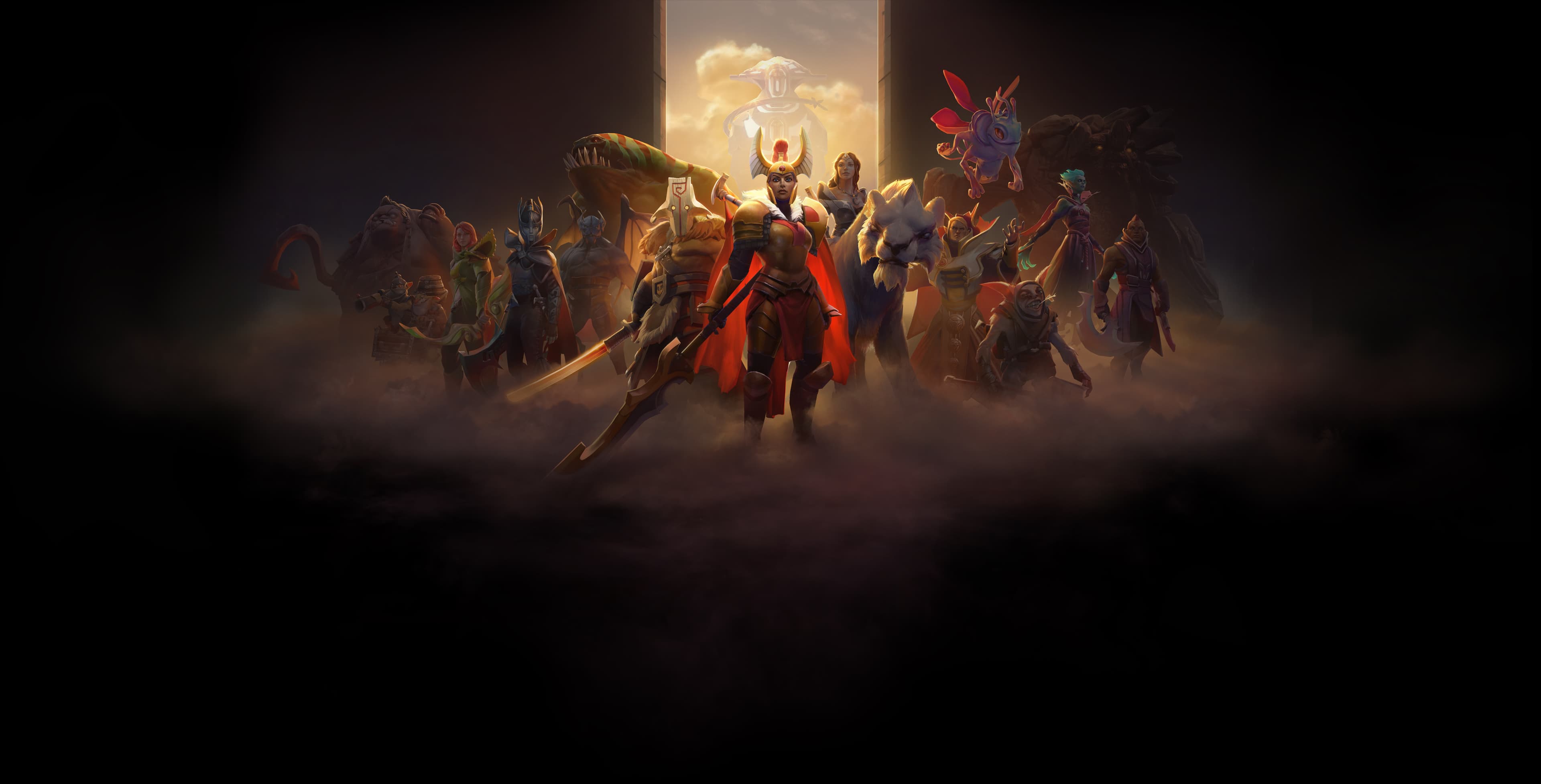 Dota 2 Heroes Official Artwork
